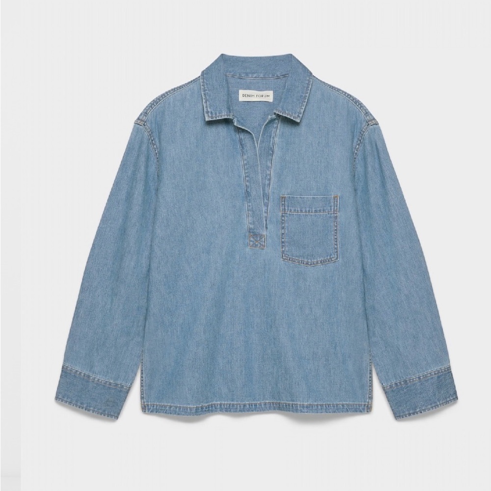ARITZIA DENIM FORUM The 90’s Chloe Denim Shirt